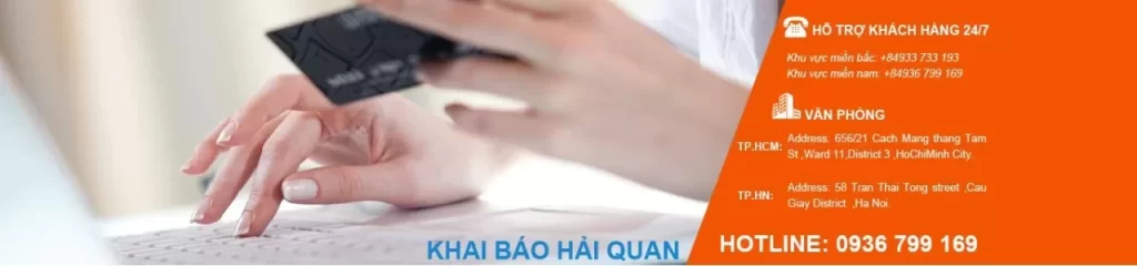 Dịch vụ khai báo hải quan