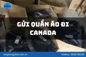 Gửi quần áo đi Canada