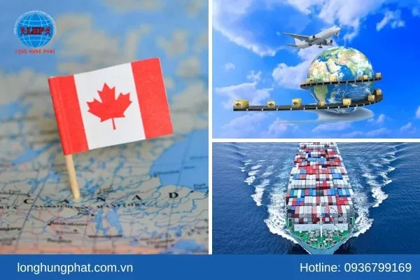 vận chuyển quần áo đi Canada