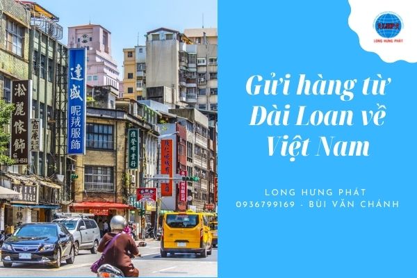 Nhu cầu gửi hàng từ Đài Loan về Việt Nam