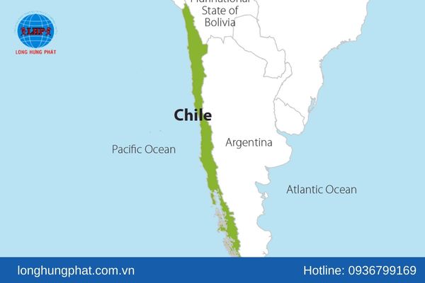 Gửi hàng đi Chile bằng đường biển nhanh chóng tại Long Hưng Phát