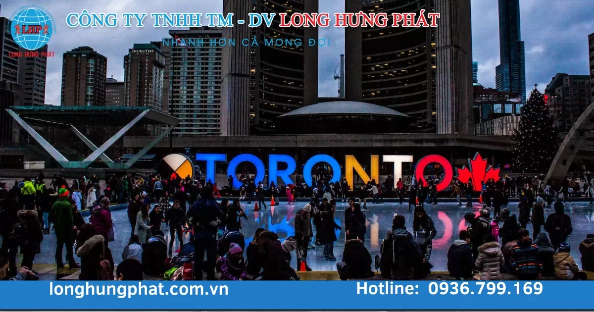 Nhu cầu gửi hàng đi Toronto 