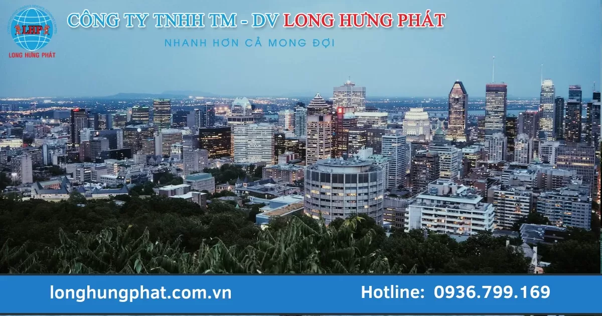 Gửi hàng đi Montreal mất bao lâu ?