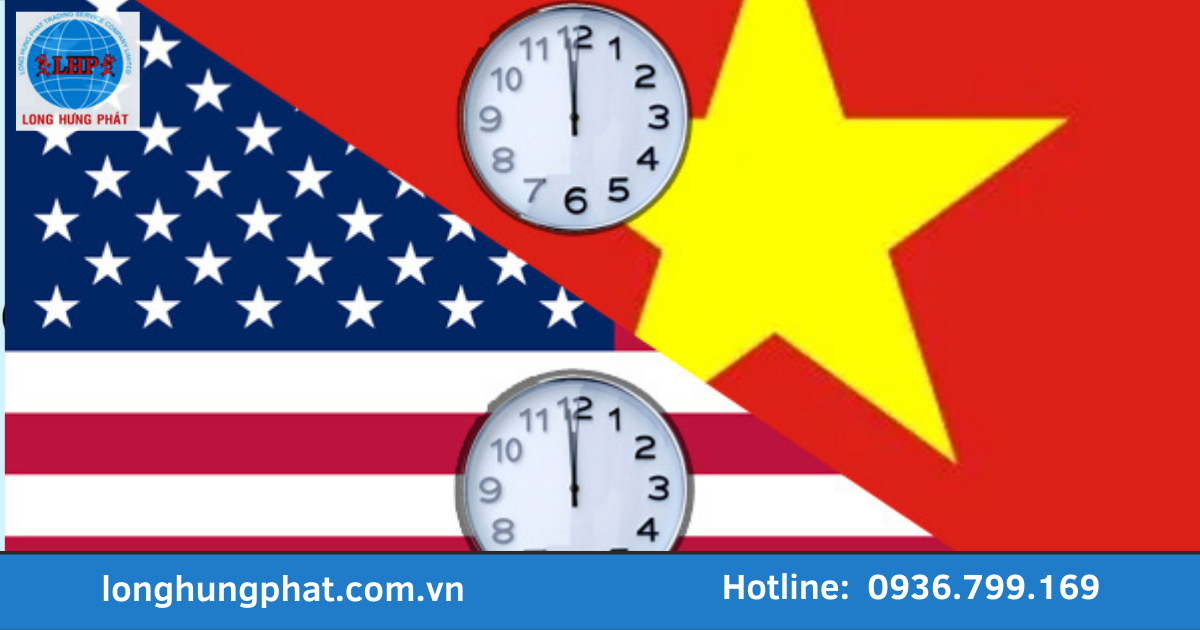 Chênh lệch múi giờ giữa Việt Nam và Mỹ là bao nhiêu?