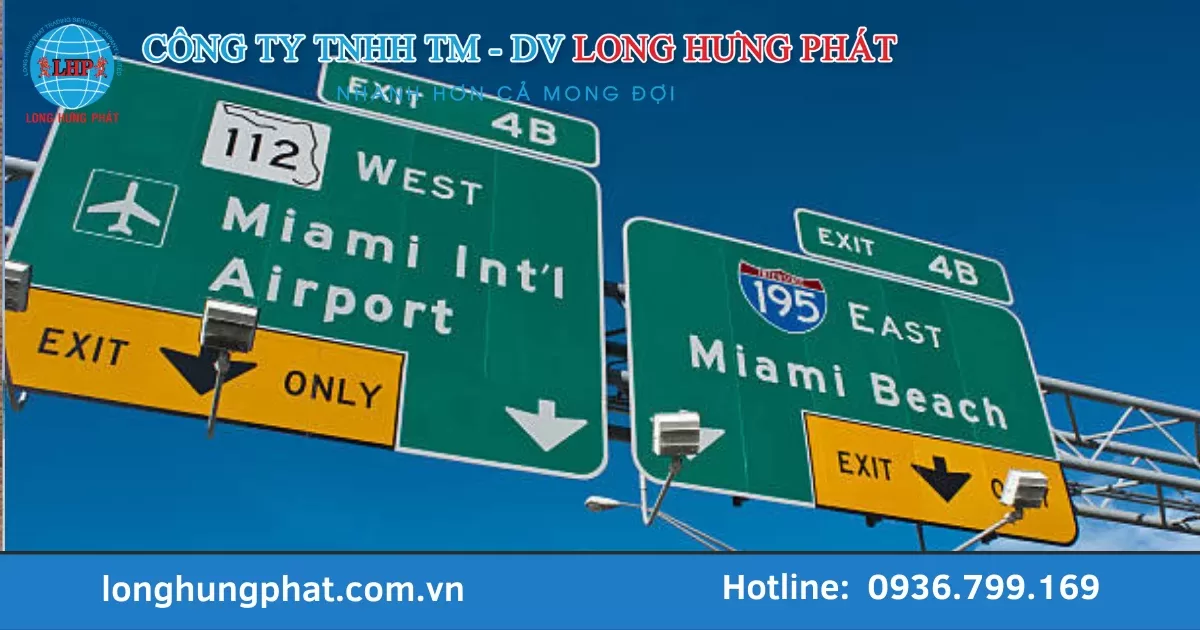 Bảng giá gửi hàng đi Miami