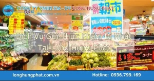 Gửi Thực Phẩm Đi Nhật