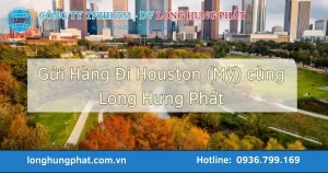 Gửi Hàng Đi Houston tại Long Hưng Phát