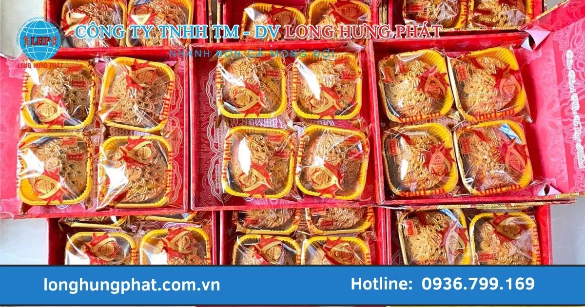 Gửi bánh trung thu đi Mỹ bằng đường biển