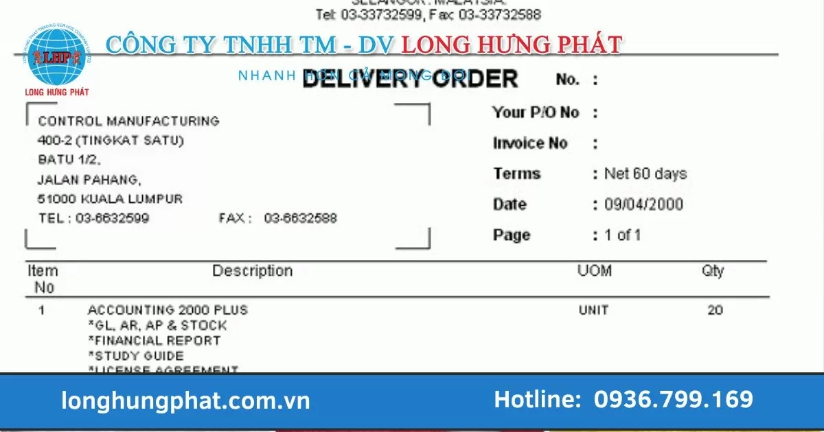  Phí D/O trong xuất nhập khẩu