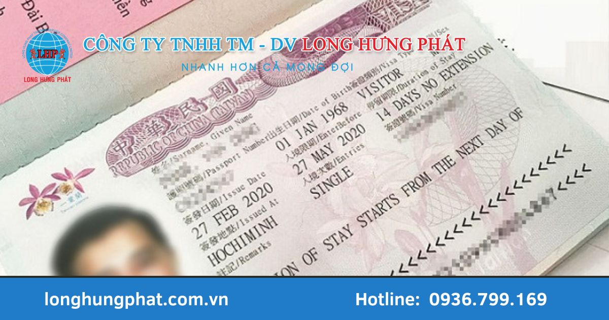 xin visa đài loan 