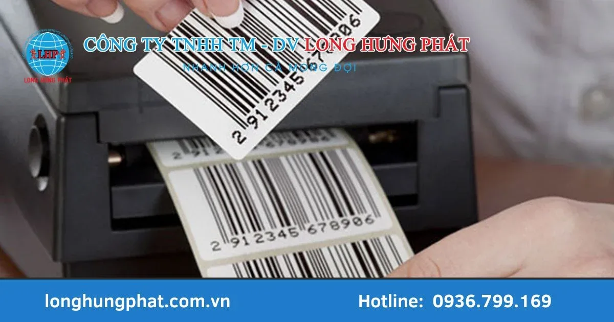 Công nghệ in mã vạch hải quan hiện đại