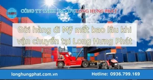 gửi hàng đi mỹ mất bao lâu