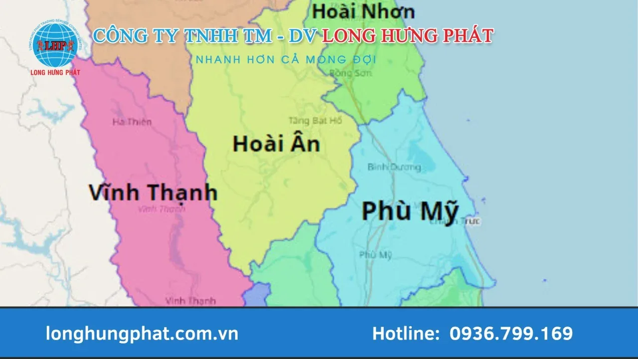 Các loại mã bưu chính Bình Định hiện nay