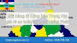 Gửi hàng đi Cộng hòa Trung Phi