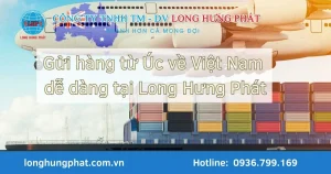 Gửi hàng từ Úc về Việt Nam