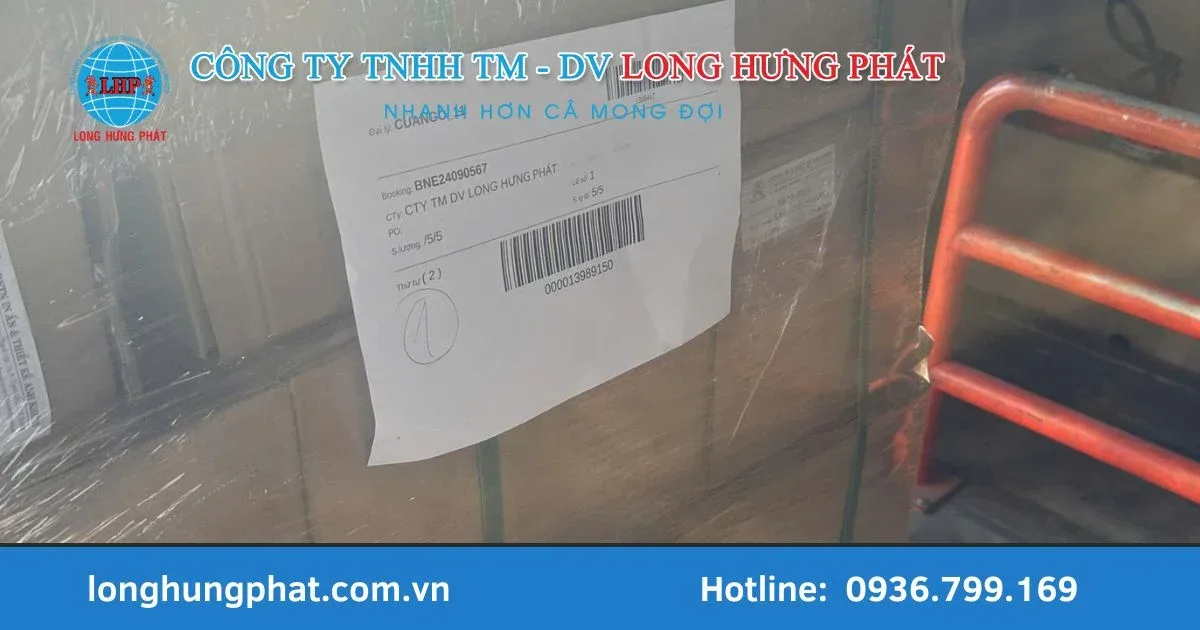 Gửi hàng từ Việt Nam đi Công hoà Séc