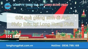 Gửi quà giáng sinh đi Anh Pháp Đức