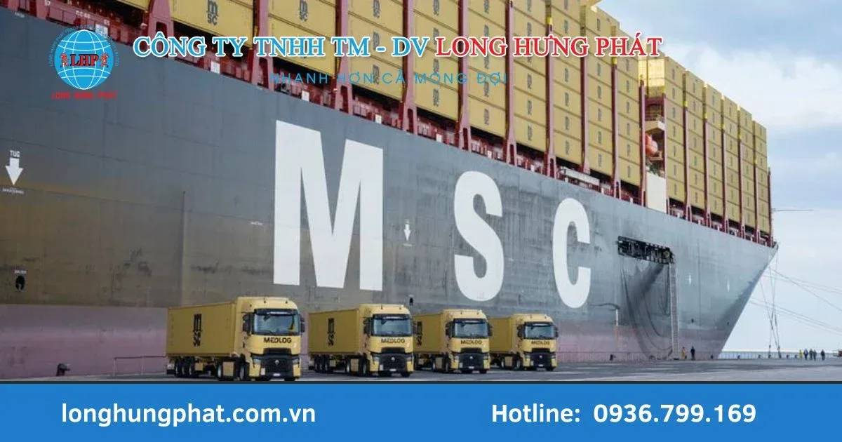 Hãng tàu MSC tại Việt Nam