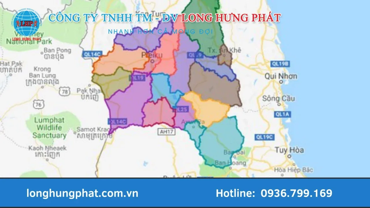 Mã ZIP Code tỉnh Gia Lai 2025