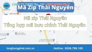 Mã zip Thái Nguyên