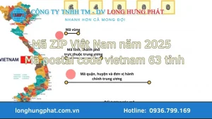 mã ZIP Việt Nam