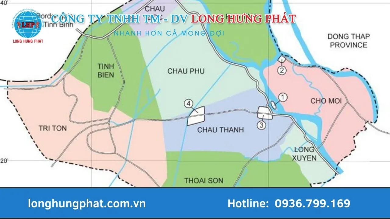 mã bưu chính tại An Giang