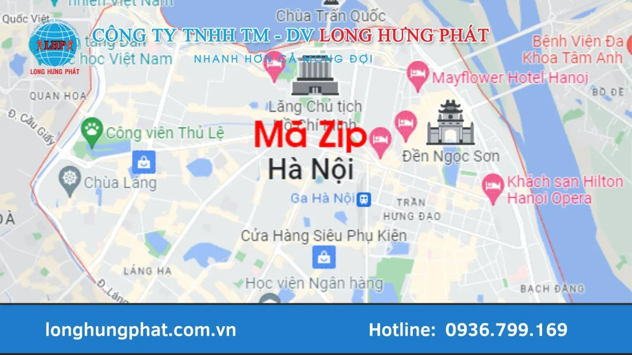 mã zip hà nội là gì