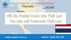 Mã ZIP Việt Nam năm 2025 - Mã postal code vietnam 63 tỉnh