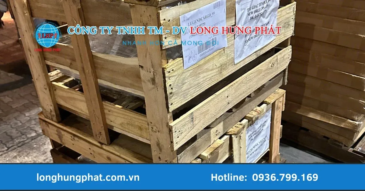 Quy trình đóng gói hàng hóa đi Mỹ bằng đường biển